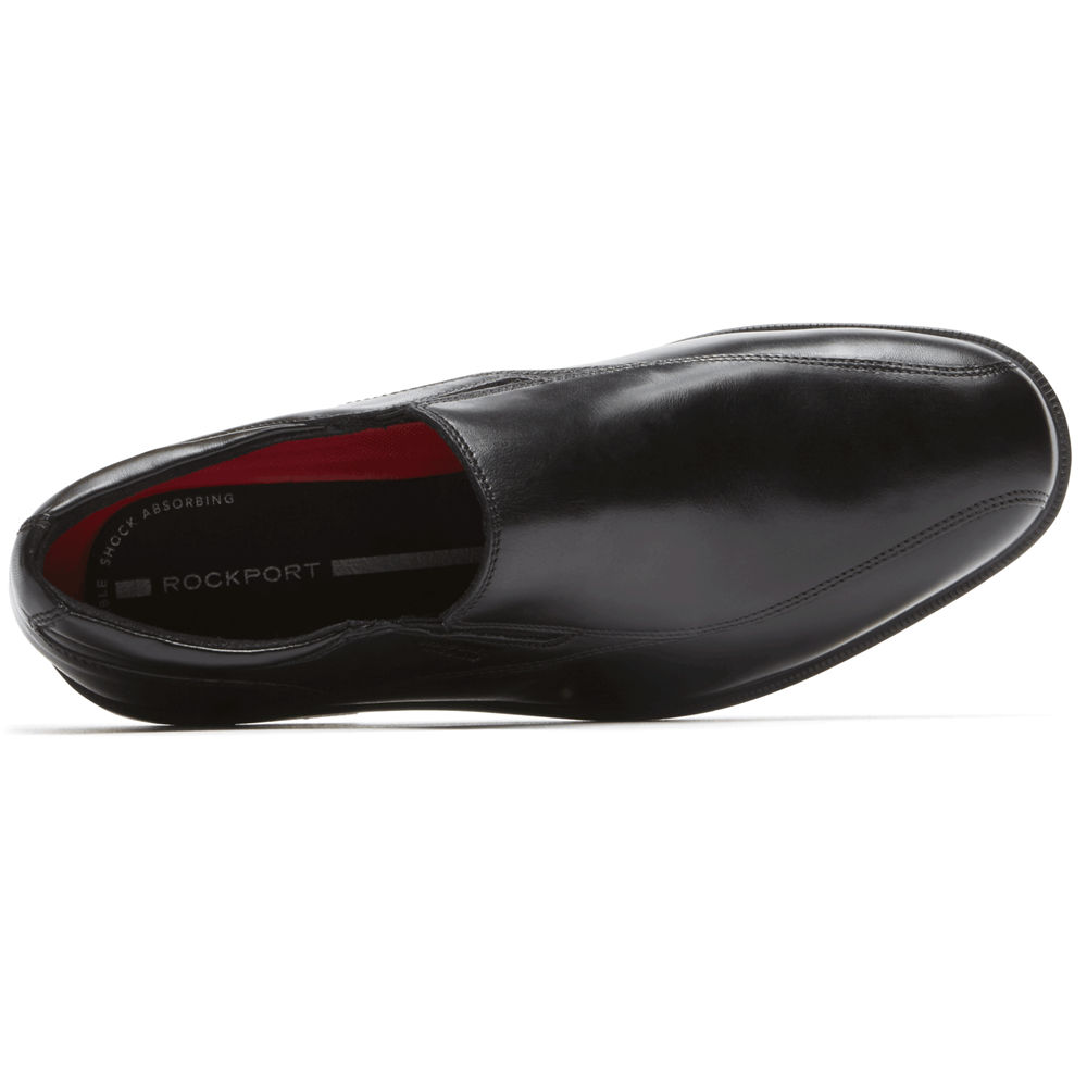 Rockport Slip-On For Mens Black - Essential Details II Bike Toe - QF5743819